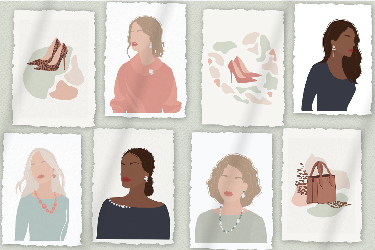 Successful Women Part1 Illustrations, a Person Illustration by Irena Art (Photo 7 of 11)
