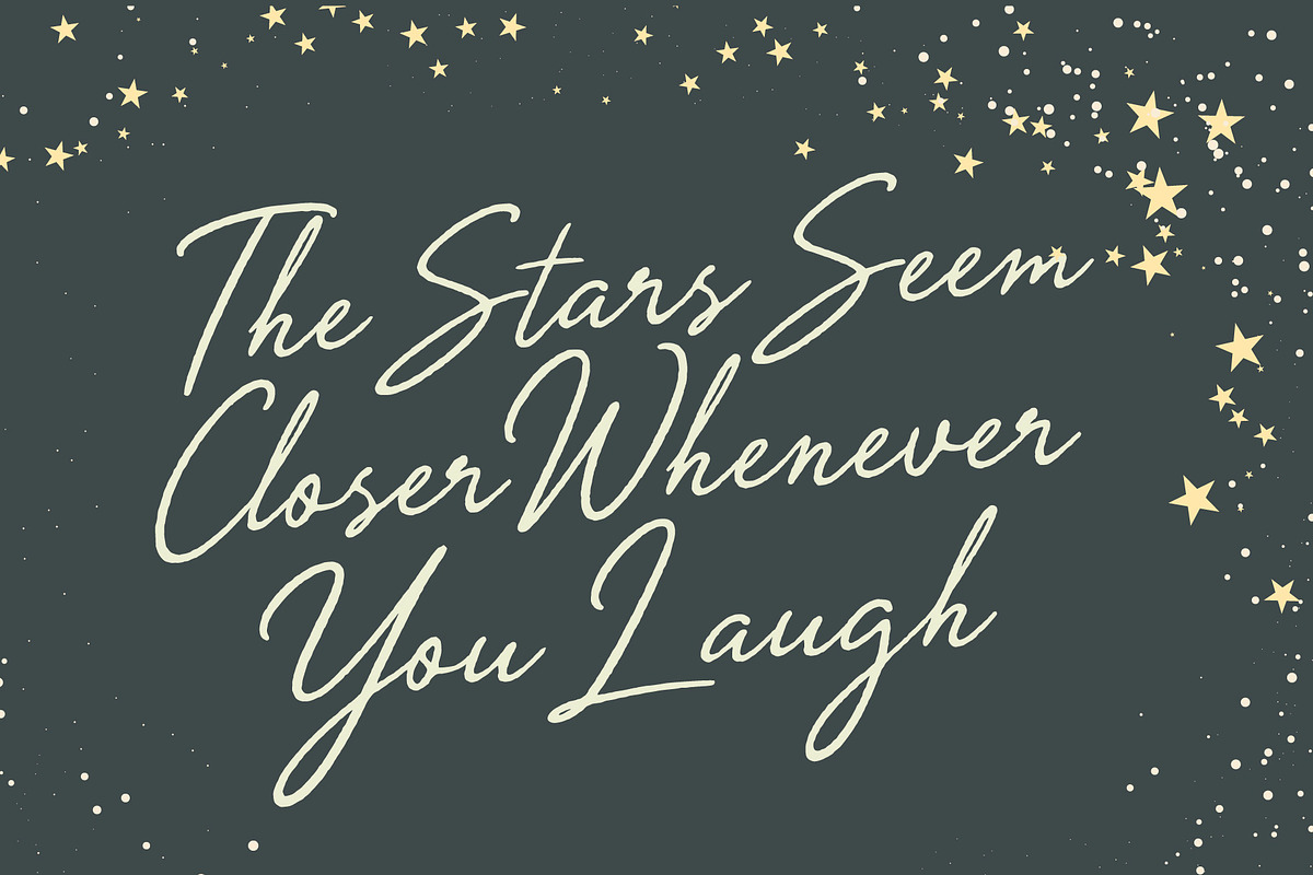 Thestral Signature Handwritten Font, a Script Font by Tyasify (Photo 8 of 11)