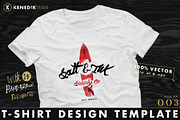 T-Shirt Design Template 003, an Object Graphic by KENEDIK DESIGN STUDIO (Thumbnail 1 of 3)