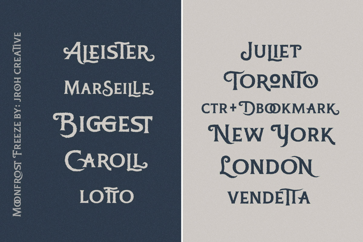 Moonfrost Freeze Font + Extras, a Font by JROH Creative (Photo 10 of 13)