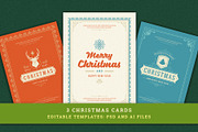 Christmas Retro Design Bundle, a Decorative Illustration by Vasya Kobelev (Thumbnail 11 of 11)