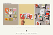 US A2 greeting card mockup set, a Merchandise Mockup by MCKP*ME (Thumbnail 4 of 7)