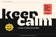 Cagey - The Bold Retro Font, a Sans Serif Font by Graphicfresh (Thumbnail 3 of 10)