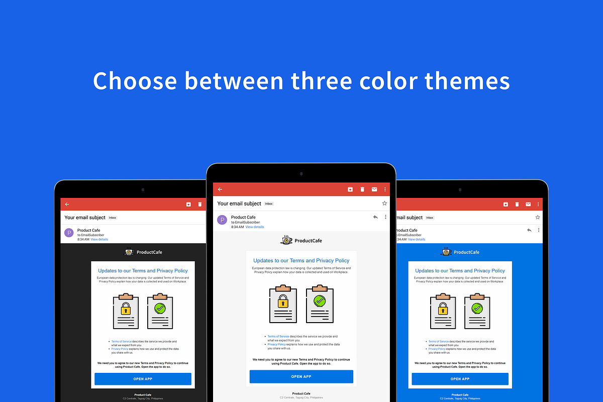 Inkling - 29 email templates, an Email Template by AndreasGalster (Photo 4 of 35)