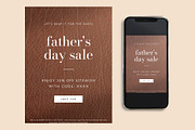 Father's Day Sale Email Template, an Email Template by KikiBunnyCreative (Thumbnail 5 of 7)