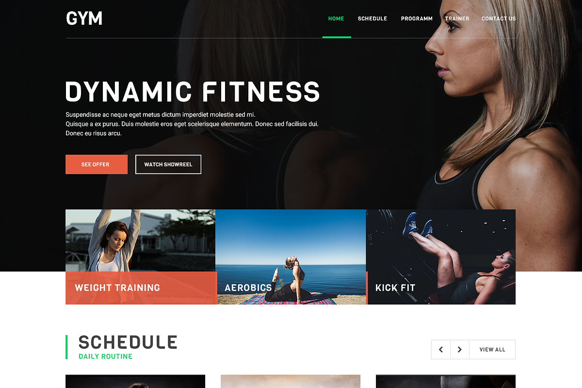Landing/Homepage PSD Bundle, a Websites & App Template by Ultra Fire Themes (Photo 3 of 4)