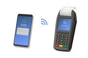 Contactless mobile payment, a Technology Illustration by Stock-Smart-Start (Thumbnail 3 of 3)