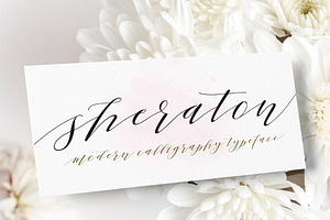 Sheraton Script, a Script Font by Areatype