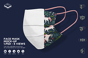 Face Mask Mock-up, a Mask Mockup by Branda Keeps (Thumbnail 1 of 16)