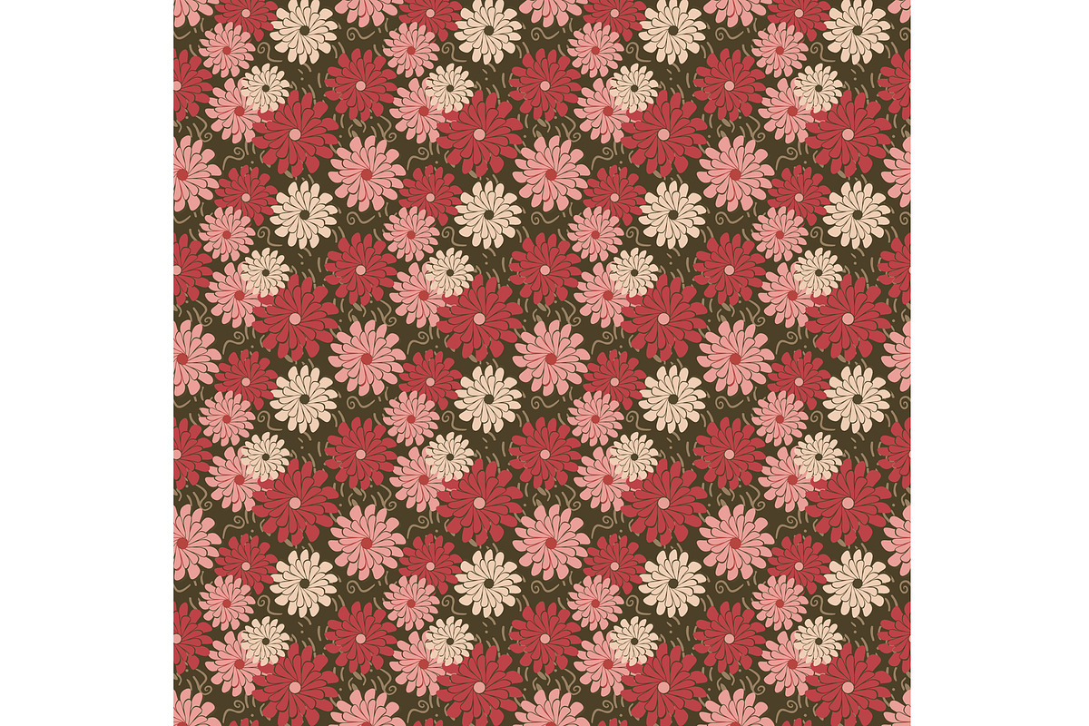 Boho Floral Seamless Pattern, a Pattern Graphic by Sharon Schwalbe (Photo 5 of 5)