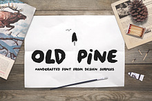 Old Pine Font + Extras