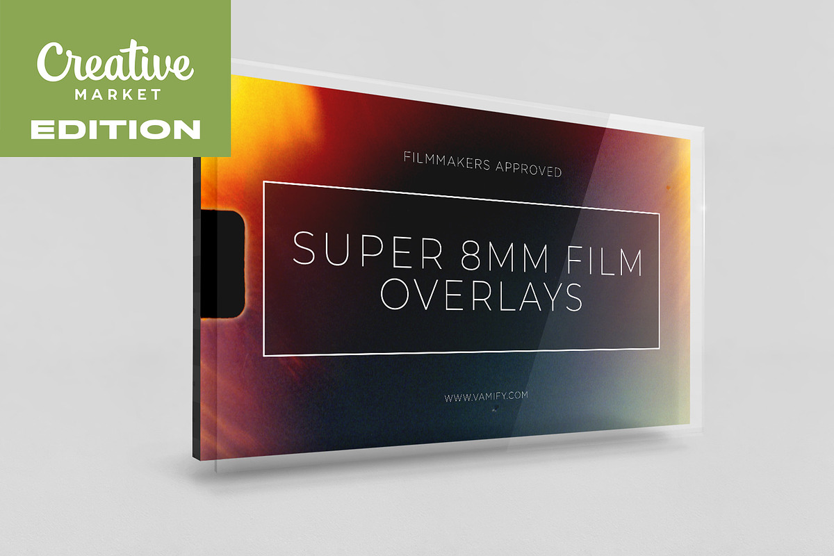 8MM Film Overlays, a Templates & Theme by Vamify (Photo 1 of 2)