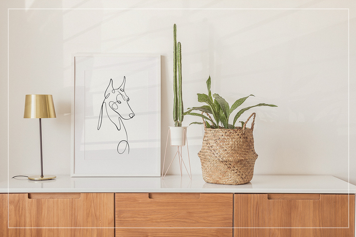 Dog - one line illustrations, an Animal Illustration by Anna.Klets (Photo 10 of 12)