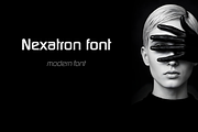Nexatron font-Regular-0108-25, a Font by canve (Thumbnail 1 of 2)