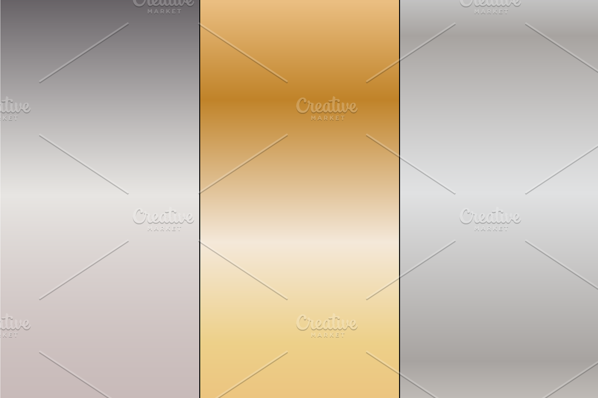 Gradient Metallic Backgrounds preview 4
