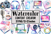 Content Creator, an Illustration by Design Market (Thumbnail 1 of 3)