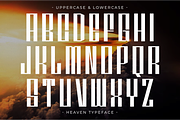 Heaven - Ultra Condensed Sans Serif, a Sans Serif Font by Pian45 Studio (Thumbnail 5 of 8)