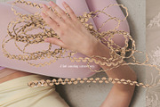 Ribbon & Trim Vintage PNG Collection, a Texture Graphic by Kaleriia (Thumbnail 14 of 15)