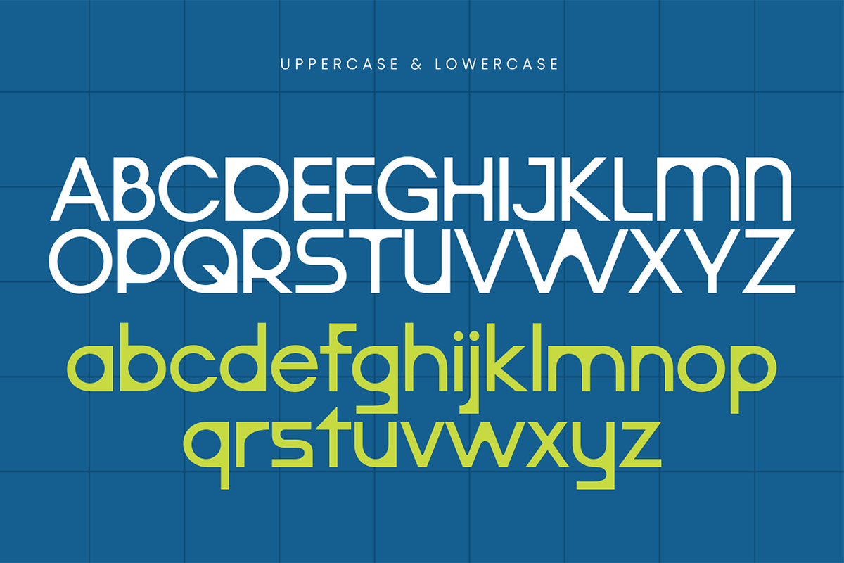 Tomat - Modern Geometric Font, a Sans Serif Font by Pekotype (Photo 3 of 15)