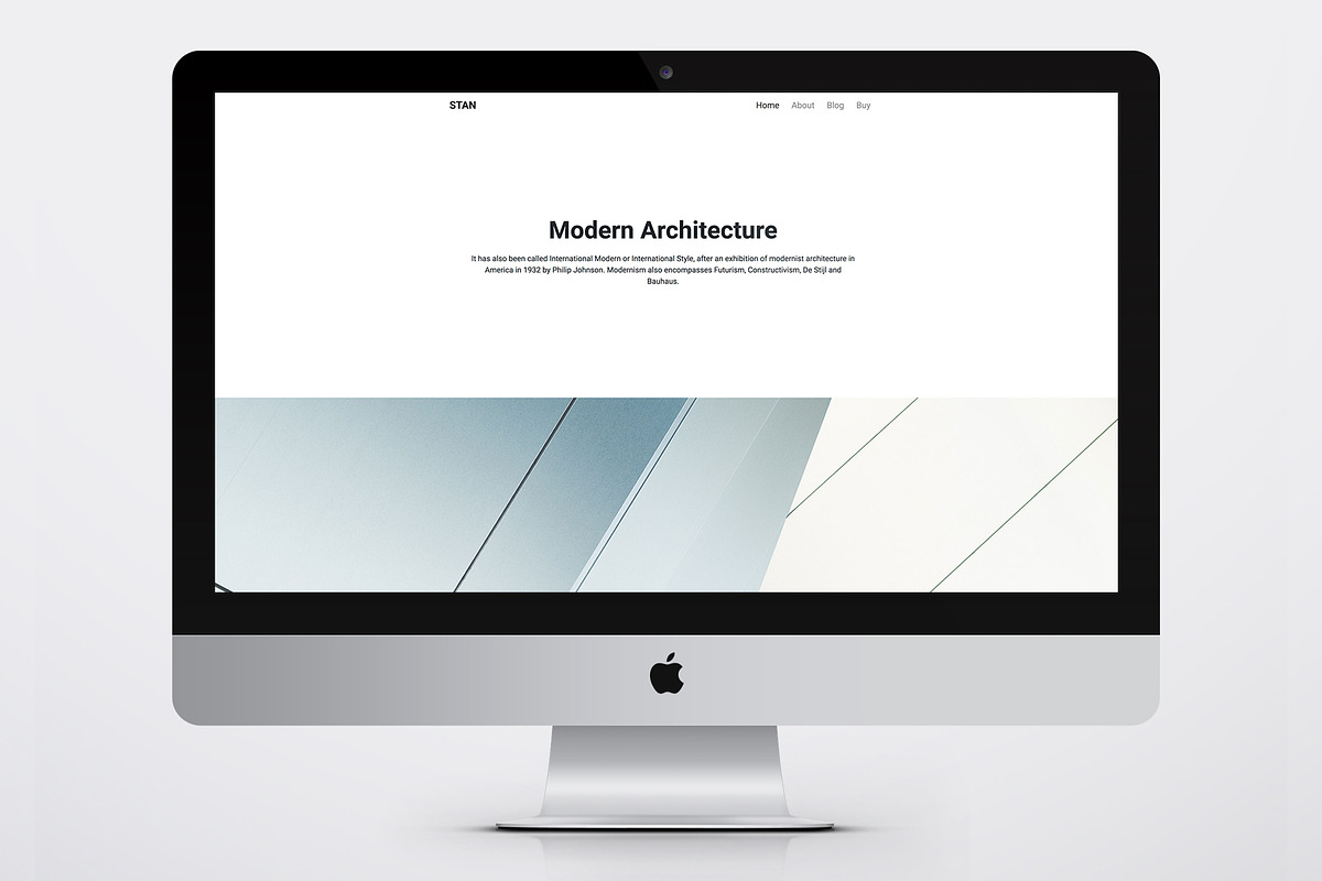 Stan - Portfolio WordPress Theme, a WordPress Template by Themeside (Photo 1 of 4)
