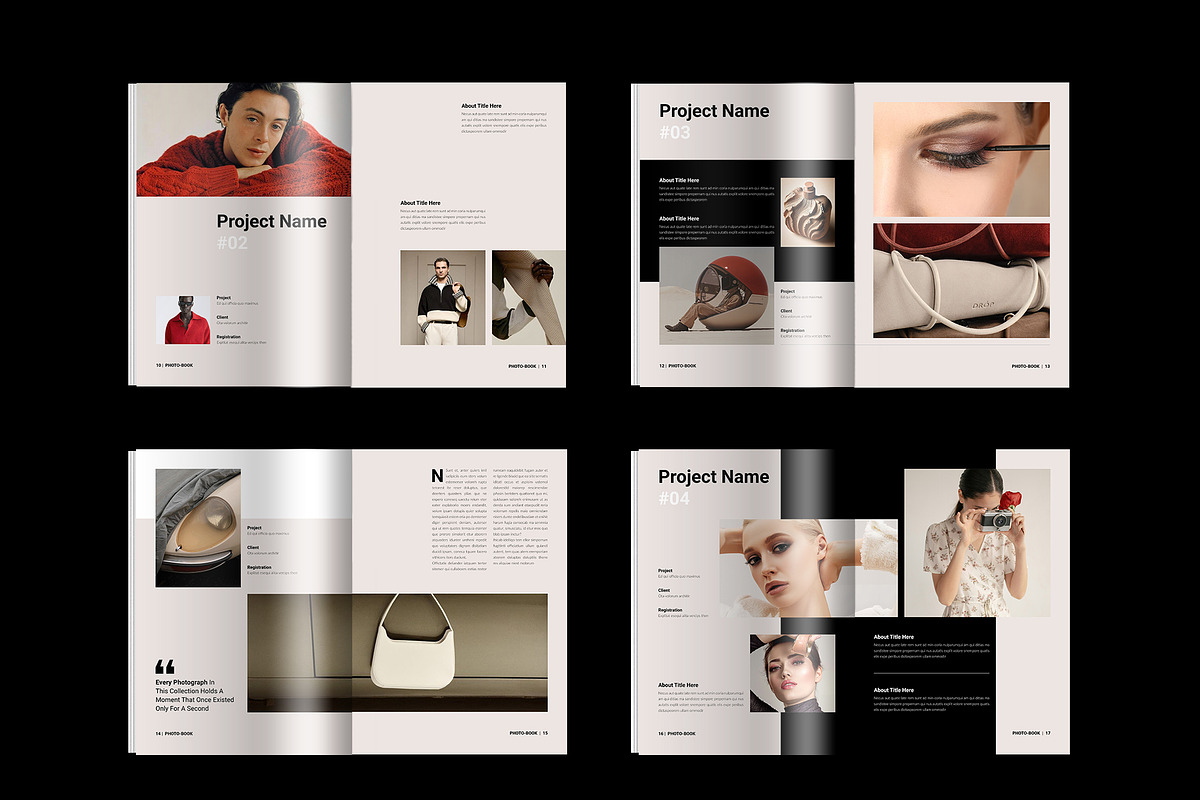 Fashion Photobook Template, a Magazine Template by Spark_Creative (Photo 10 of 11)