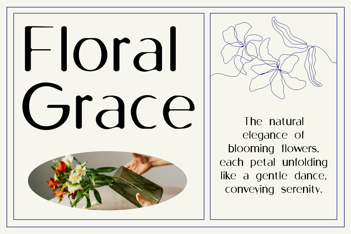 Mikea Blur, a Sans Serif Font by Craft Supply Co. (Photo 2 of 8)