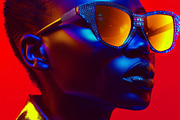 109 Fashion models in sunglasses, a Beauty & Fashion Photo by Handmadefont (Thumbnail 62 of 113)