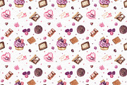 Cakes and sweets illustrations, a Decorative Illustration by Ann Astro (Thumbnail 12 of 17)