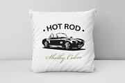 T-Shirt Print of Hot Rod Cobra Car, a Transportation Illustration by Plaid4You (Thumbnail 7 of 10)