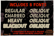 Zombie Vengeance, a Sans Serif Font by Remedy667 (Thumbnail 5 of 11)