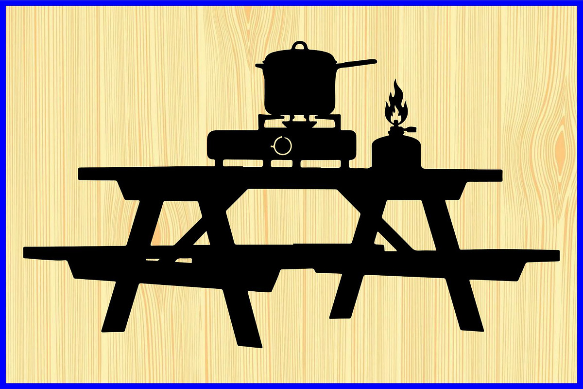 Picnic Table Puzzle Clipart Set, an Object Illustration by Designer_Momina (Photo 13 of 15)