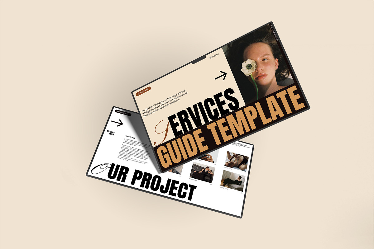 Services Guide Presentation Template preview 5