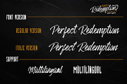 Perfect Redemption - Font Duo+Extras, a Blackletter Font by din-studio.com (Thumbnail 12 of 15)