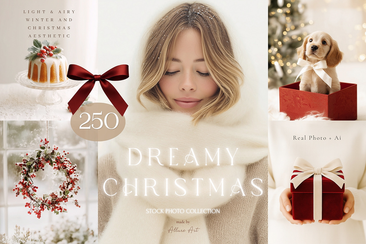 250 Christmas Stock Photo Bundle, a Holiday Photo by Allure Art (Photo 1 of 40)