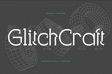 Glitchcraft Modern Display Font