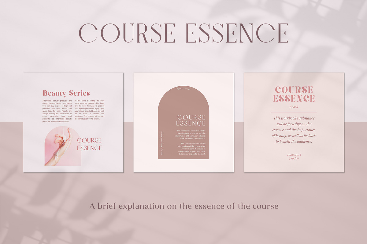 Instagram Beauty Series Creator, a Social Media Template by Analogi Studio