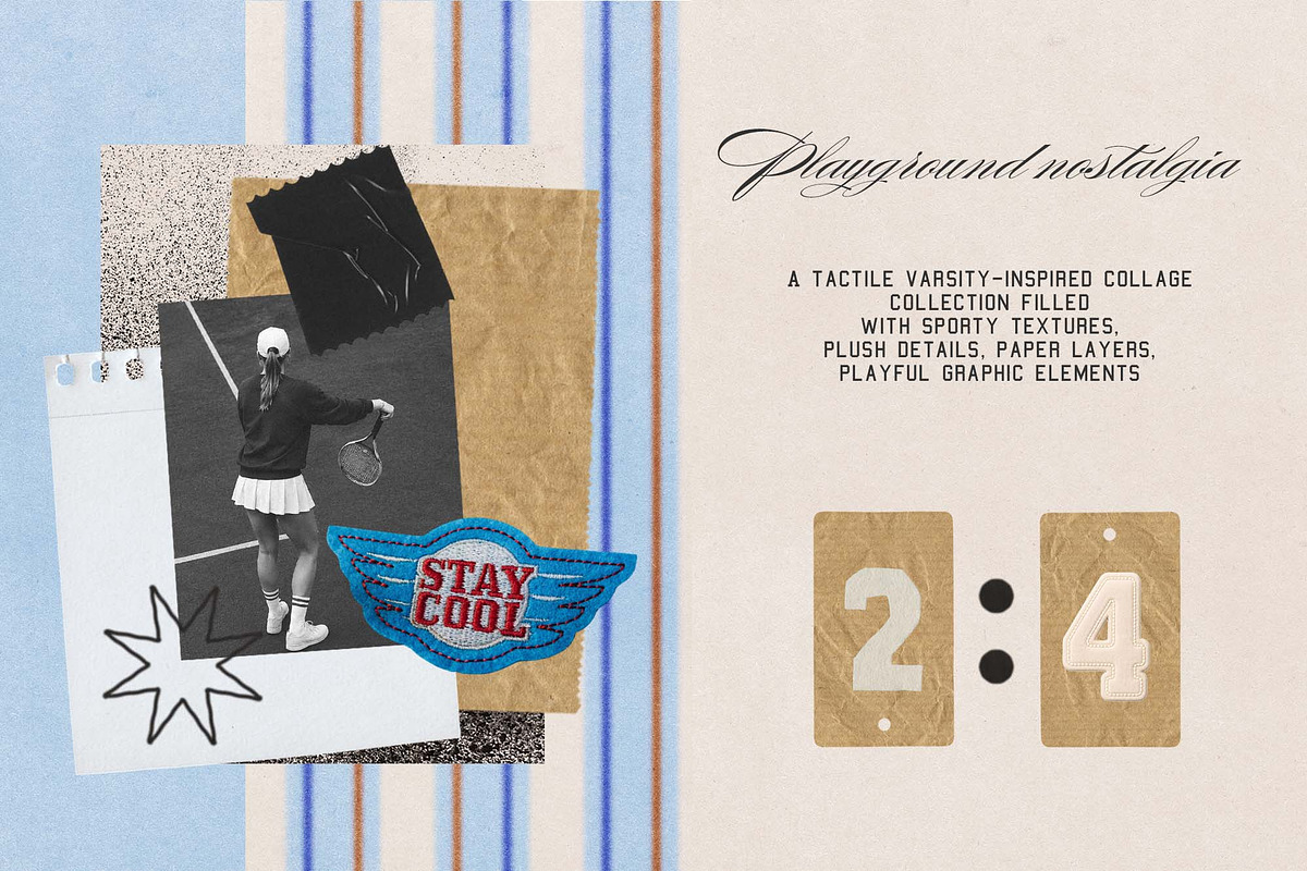 Sportfully Varsity Collection, an Object Graphic by DigARTbyHavroshka (Photo 3 of 15)