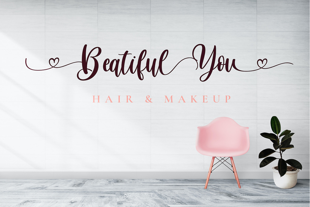 Virgi Ella - Lovely Calligraphy Font preview 8
