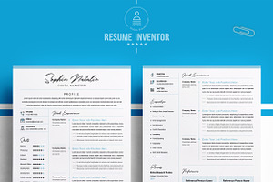 Modern Resume Template & CV Template