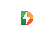 Letter B Bolt Logo, a Branding & Logo Template by Abir Hossain Waffi (Thumbnail 1 of 4)