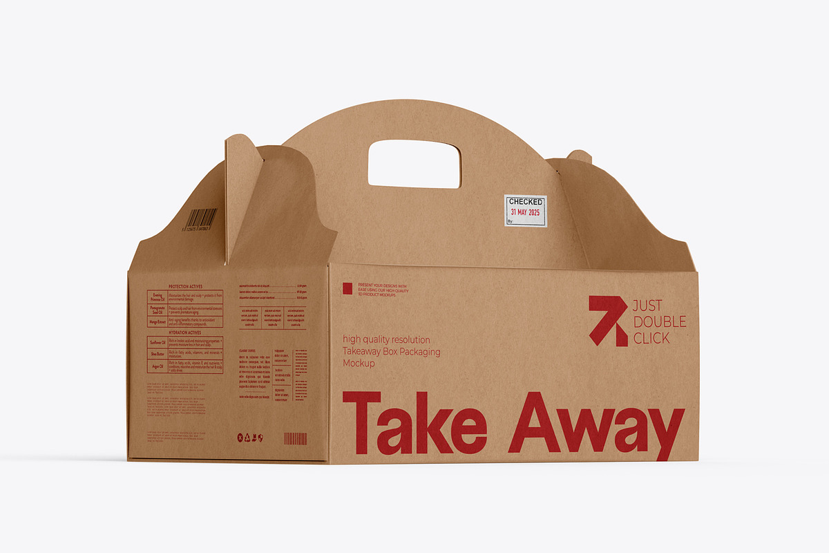 Gable Box Packaging Mockup, a Packaging Mockup by Ram Studio LLC (Photo 3 of 19)