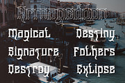 Wangor Asfrac - Modern Blackletter, a Blackletter Font by Dhabee (Thumbnail 13 of 15)