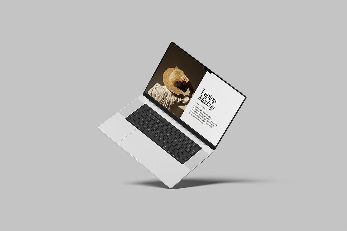 MacBook Laptop Mockup Bundle, a Mac Mockup by Graphiculon (Photo 7 of 11)