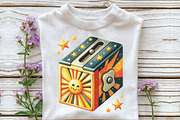 Back to School Png Retro School, an Illustration by CraftArtStudio (Thumbnail 3 of 6)