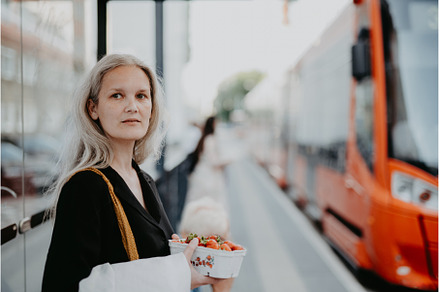 Portrait of a beautiful woman in, a Person Photo by HalfPoint
