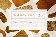Gold Foil Glitter Luxury Textures, a Texture Graphic by NassyArt (Thumbnail 1 of 13)