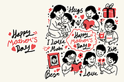 Mother’s Day Vintage Illustration, a Person Illustration by TheTrueStroke (Thumbnail 5 of 5)