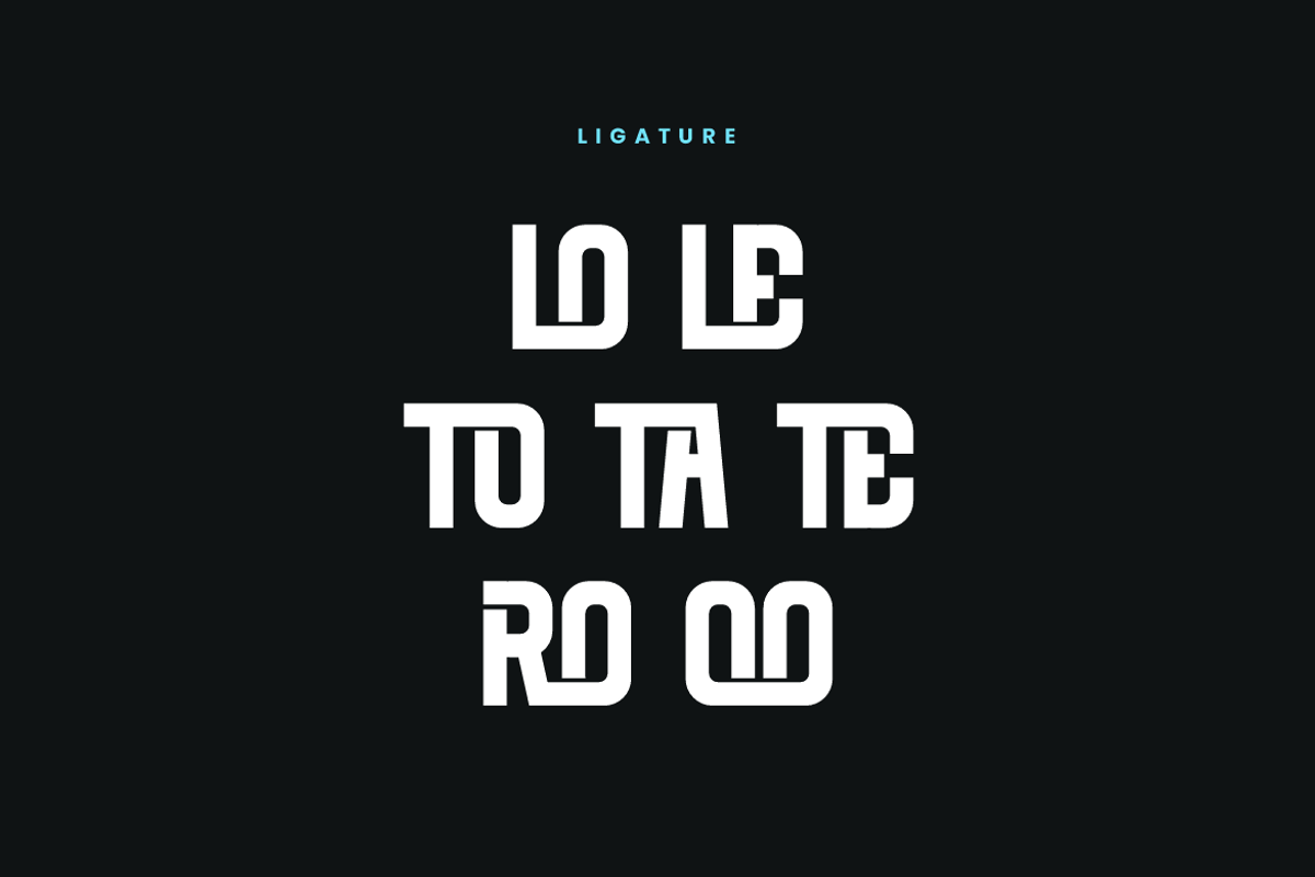 Goospro - Thick & Sport Font, a Sans Serif Font by QR Design Studio (Photo 5 of 6)