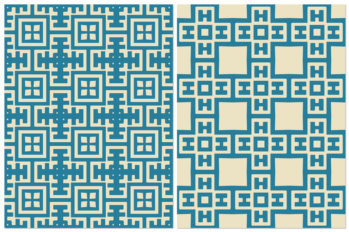Set 120 - 8 Seamless Patterns, a Pattern Graphic by Little Bird (Photo 4 of 7)