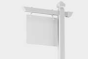 Real Estate Sign Mockup, an Advertising Mockup by Permadi Creative (Thumbnail 2 of 5)